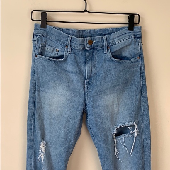 H&M Distressed Regular Waist Slim Jeans 29 - Picture 3 of 11